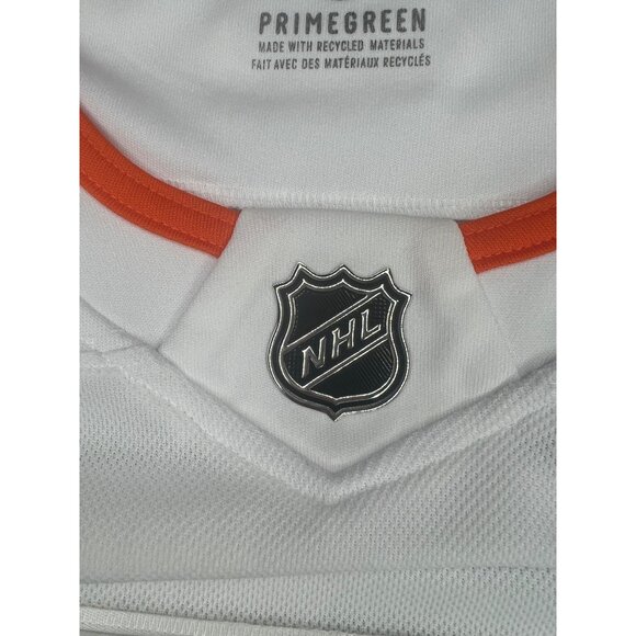 Adidas NHL Philadelphia Flyers Carter Hart #79 Hockey Jersey Mens Size 54 - Picture 10 of 16